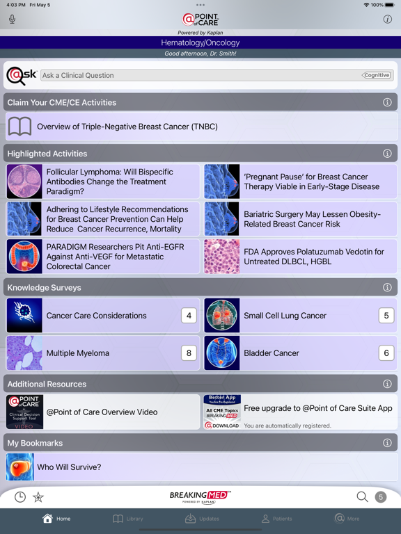 Screenshot #4 pour Hem/Onc @Point of Care