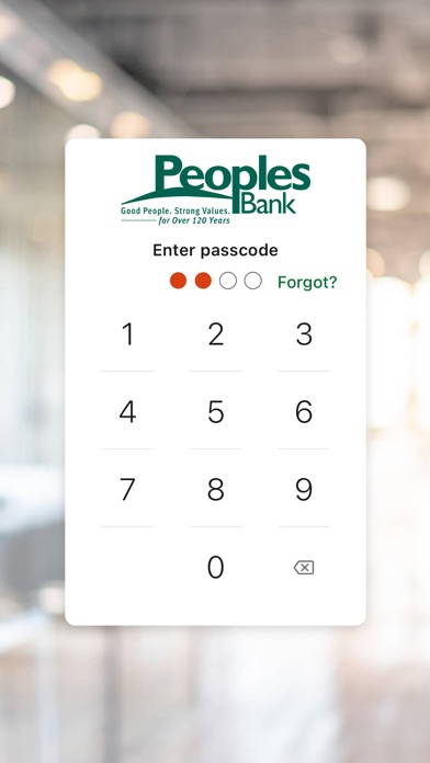 Peoples Bank MO Screenshot