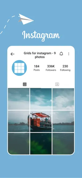 Game screenshot Grids for Instagram - 9 photos hack