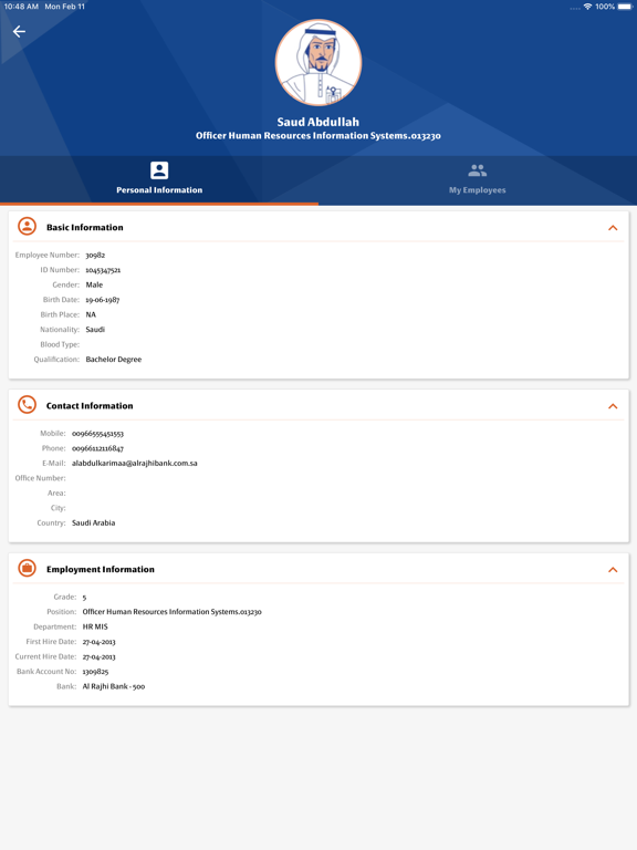 SAHL App for HR Services iPad screenshot 6 - Finance app