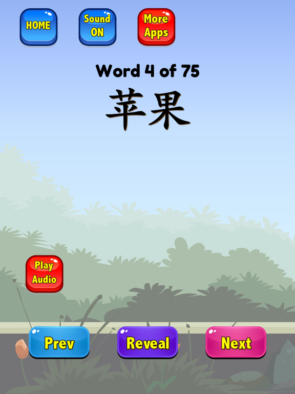 Chinese Flashcards HSK 1 iPad screenshot