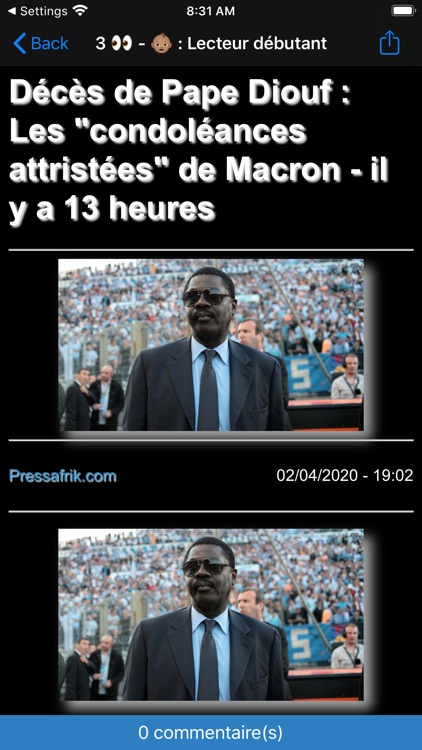 Actu Sénégal - Infos complètes screenshot-5