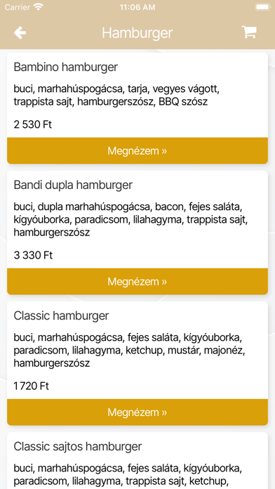 Bambino Büfé Screenshot
