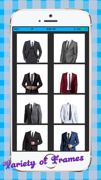 Men Suit Photo Montage
