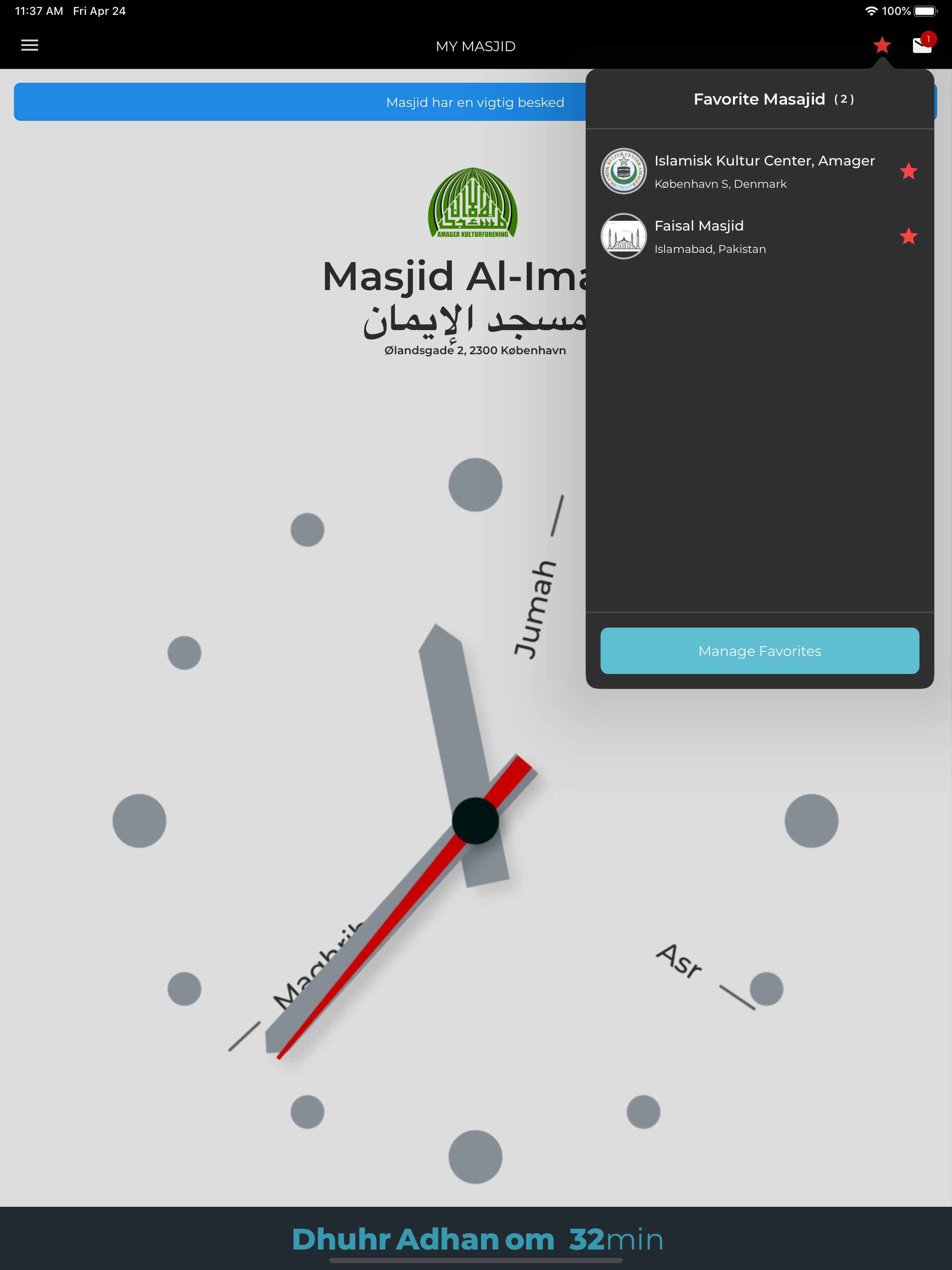 My Masjid Community