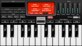 Keyboard Instrument Simulator screenshot