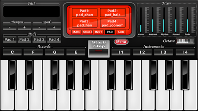 Screenshot #3 pour Keyboard Instrument Simulator