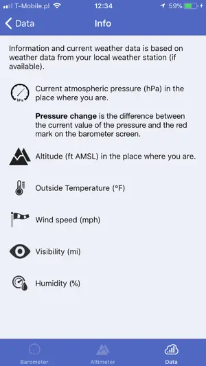 Barometer & Altimeter & Thermo screenshot 5