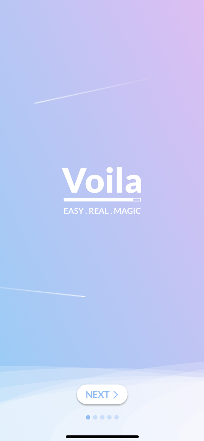 Voila - Easy. Real. Magic.