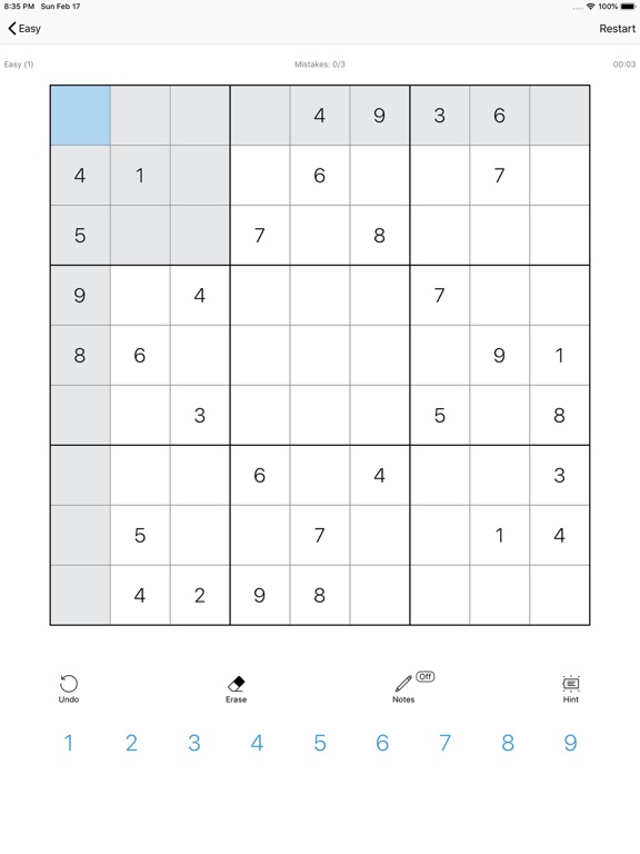 Screenshot #6 pour Zen Sudoku - classic soduku