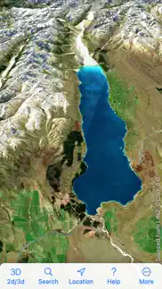 3d map new zealand iphone screenshot 3