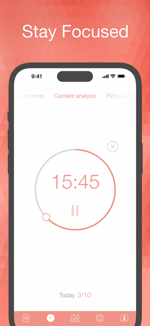 ‎Be Focused Pro- Pomodoro Timer Screenshot