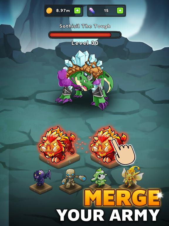 Screenshot #5 pour Merge Monsters: Lost Dragons