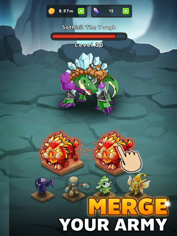 Screenshot #5 pour Merge Monsters: Idle RPG