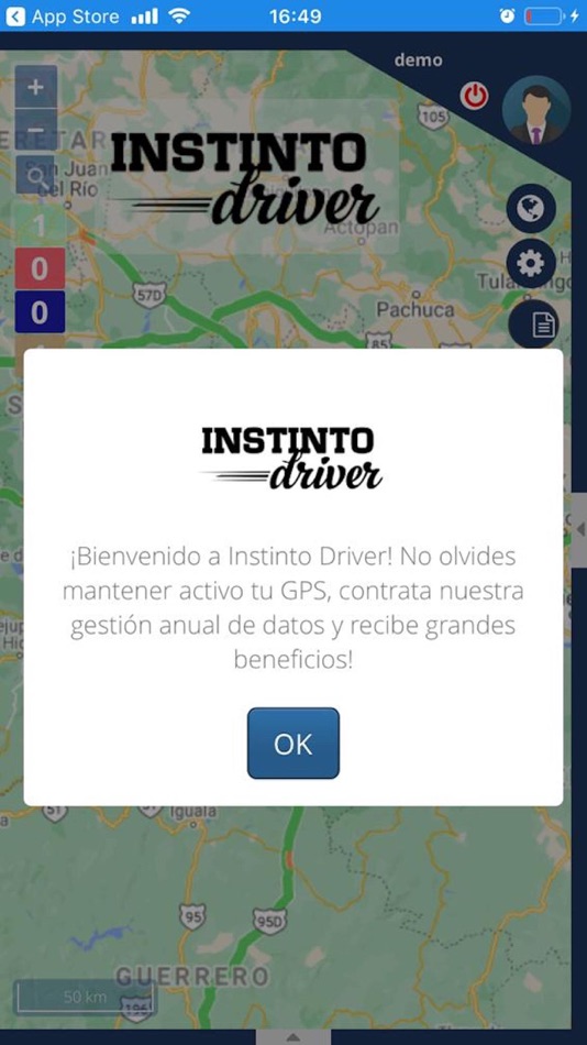#2. Instinto Driver (iOS) Podle: salvador lemus