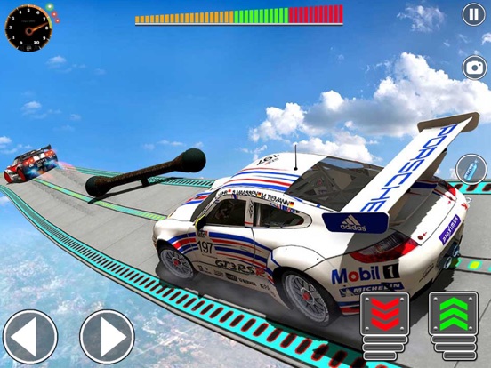 Mega Ramp Car Stunts Race Game iPad screenshot