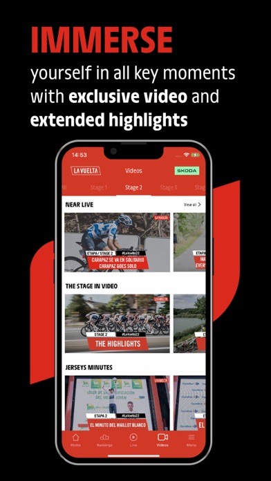 La Vuelta presented by ŠKODA Screenshot