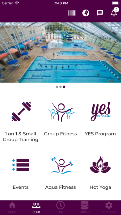 Screenshot #2 pour Hockessin Athletic Club App