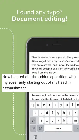 Скриншот LibreOffice Document Viewer на iPhone 2