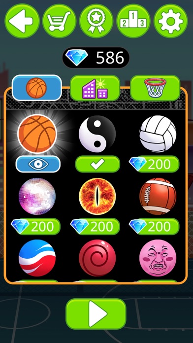 Basketball serial shooter Screenshot
