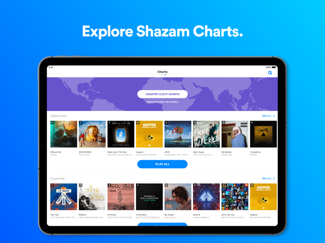 ‎Shazam: Find Music & Concerts Screenshot