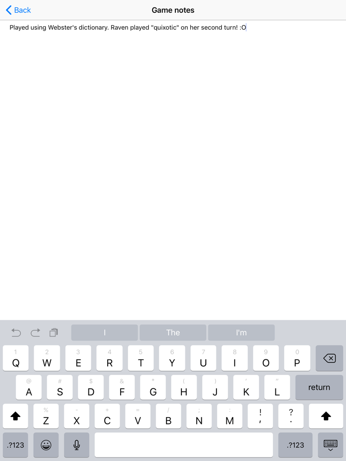 Score Keeper - Keep Score