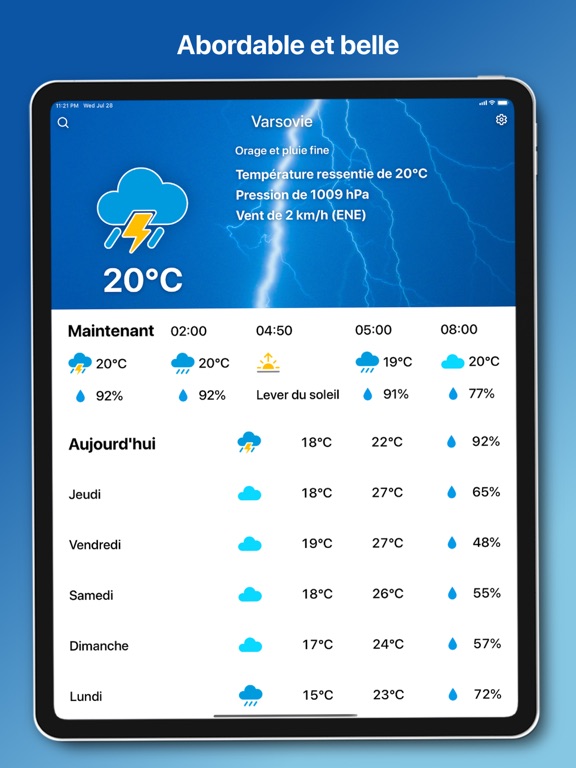 Screenshot #4 pour Météo et Climat Alerte France