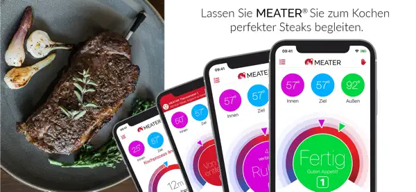 MEATER® Fleischthermometer iPhone App Screenshot 3 – Essen und Trinken