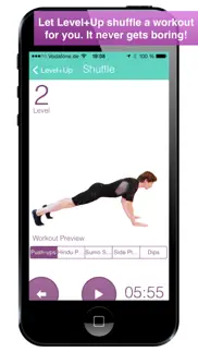 level+up exercise workout iphone screenshot 1