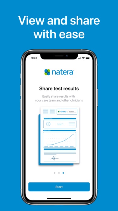 Natera Provider Screenshot