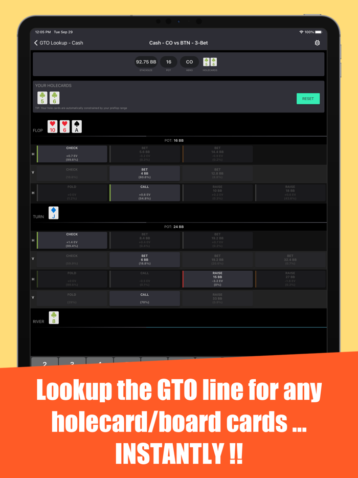 Poker Solver - GTO Lookup