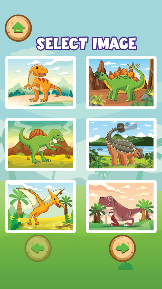 #4. Dinosaurs Puzzle: Jigsaw Game (iOS) 由: Suttar Tarasri