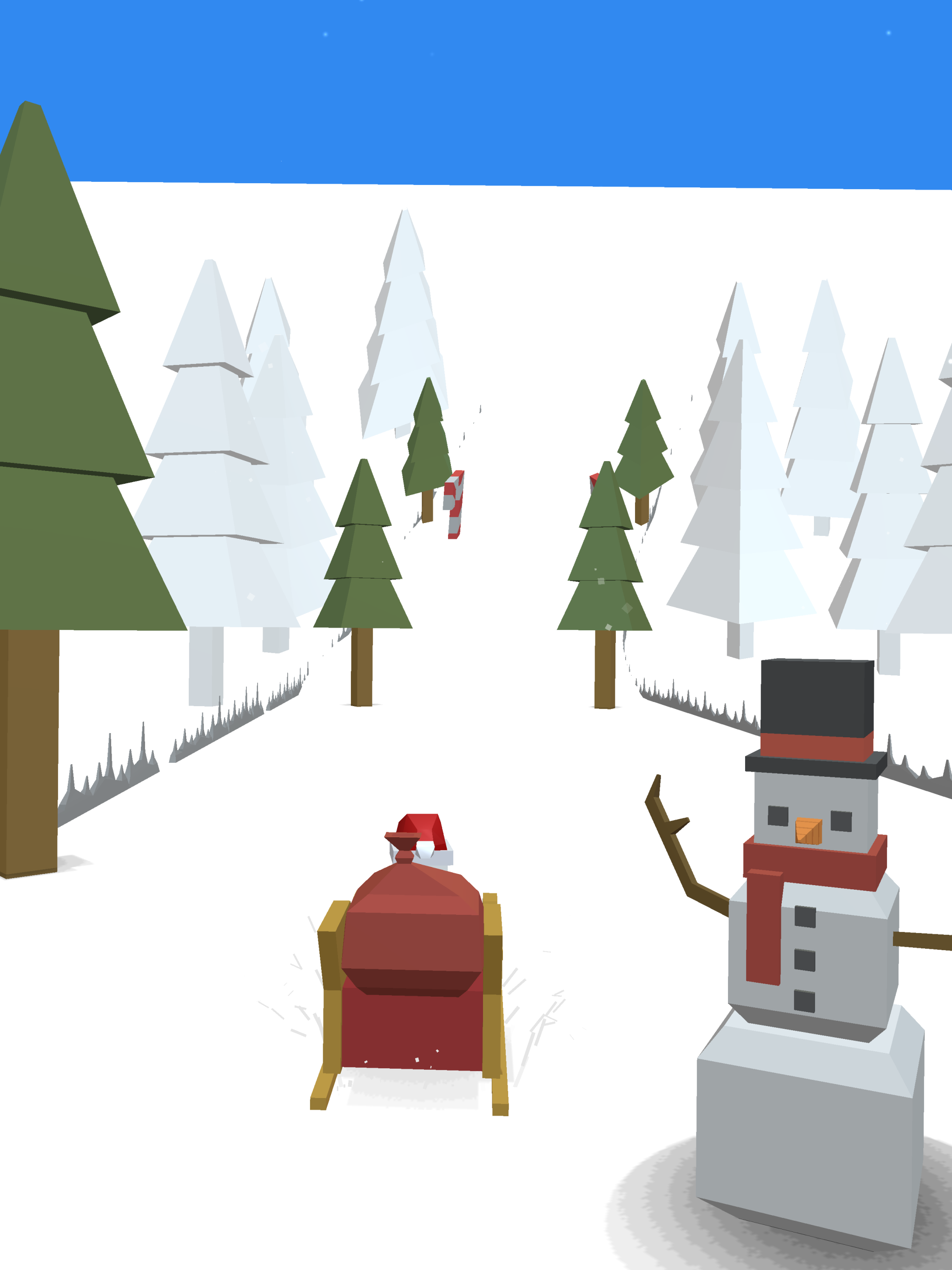 Xmas Santa Mad Sleigh Run screenshot 8
