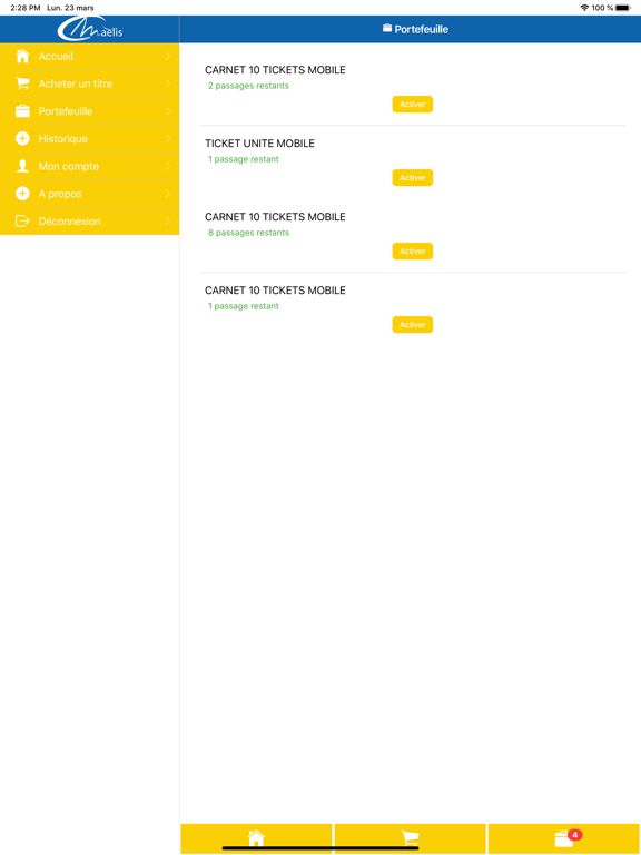 Screenshot #6 pour M-Ticket Maelis