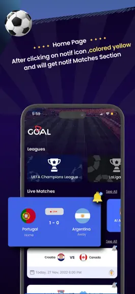 Game screenshot VGoal - Live Scores mod apk