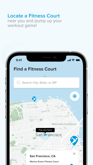 Fitness Court Screenshot