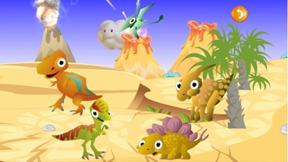 QCat - Dinosaur Park Game Screenshot