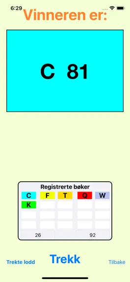 Game screenshot Loddtrekning hack