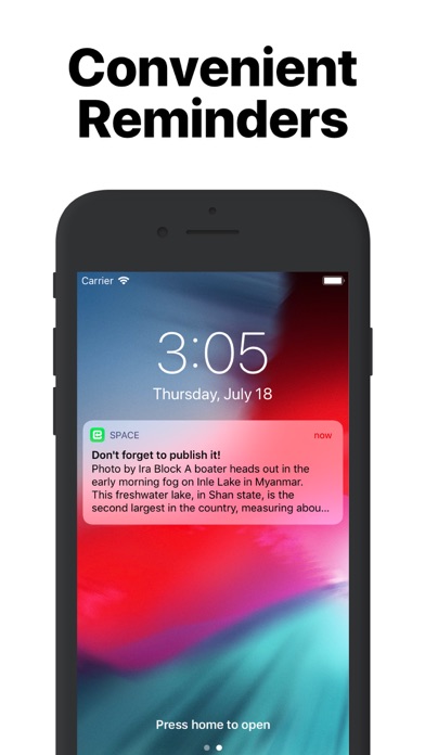 Space - Planner for Instagram Screenshot