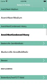 fonts for cricut iphone screenshot 4