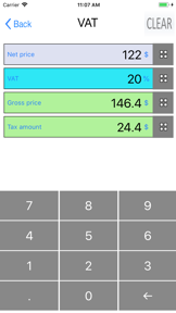 Percent, Percentage Calculator screenshot
