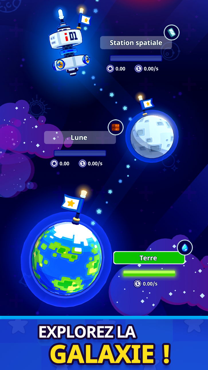 Rocket Star: Idle Tycoon Game (Currency/SRDebug) screenshot 3 - iOS game interface
