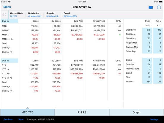 App screenshot