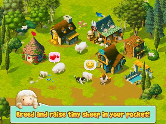 Tiny Sheep : Pet Sim on a Farm iPad app afbeelding 1