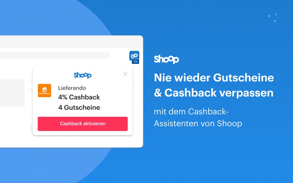 Shoop Cashback & Gutscheine - 3.2.16 - (macOS)