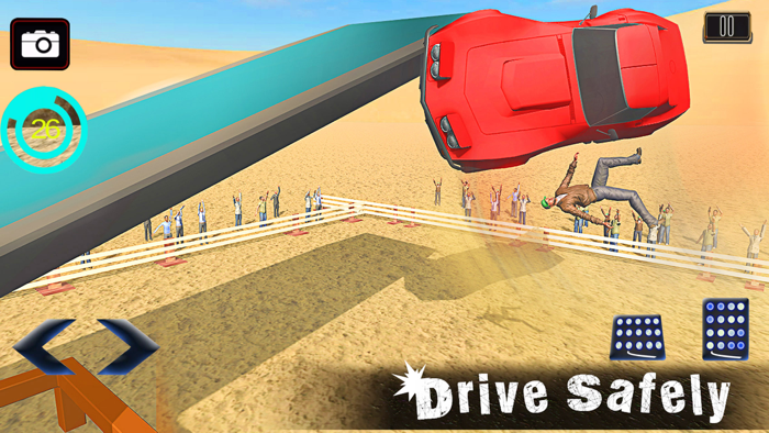 Seesaw Car Stunts