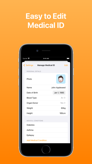 MediWidget: Medical ID Widgets Screenshot