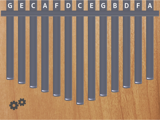 Pocket Kalimba ~ポケットカリンバ~ iPad screenshot 1 - Music app