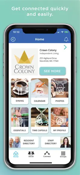Game screenshot Connected Living by Sentrics apk