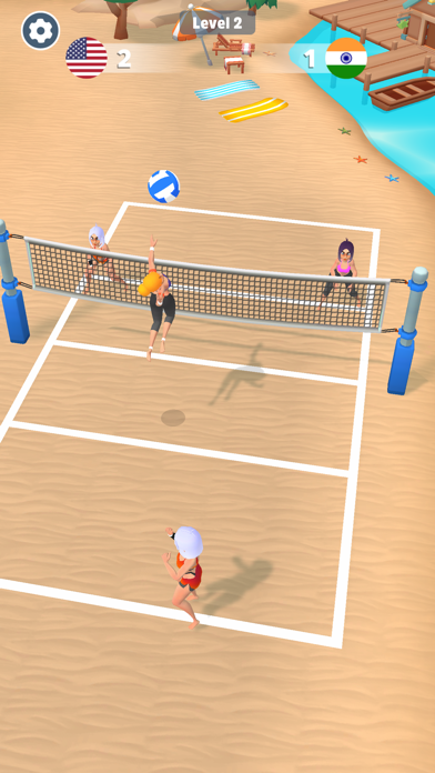 Beach Volleyball: Summer Games Screenshot